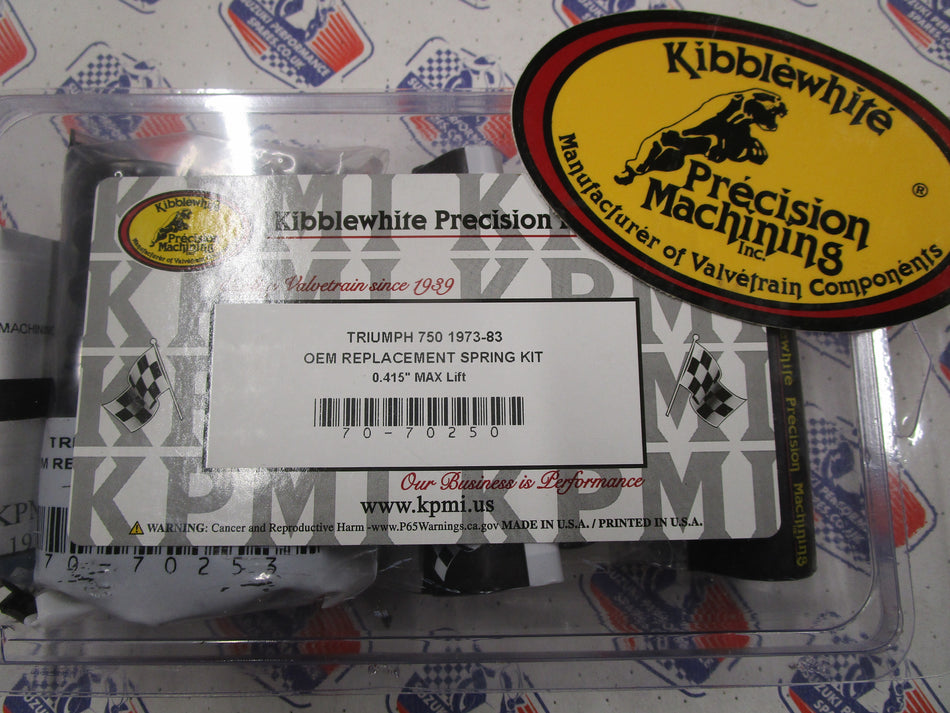 Triumph 750 Twin 73-83 Kibblewhite OEM replacment Valve Spring Kit 70-70250