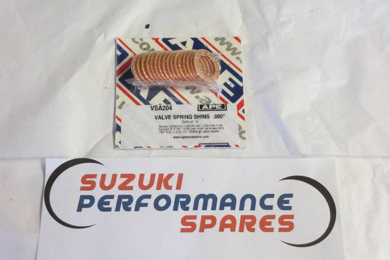 Yamaha fj1100/1200 APE Valve Spring Shims - Set 16