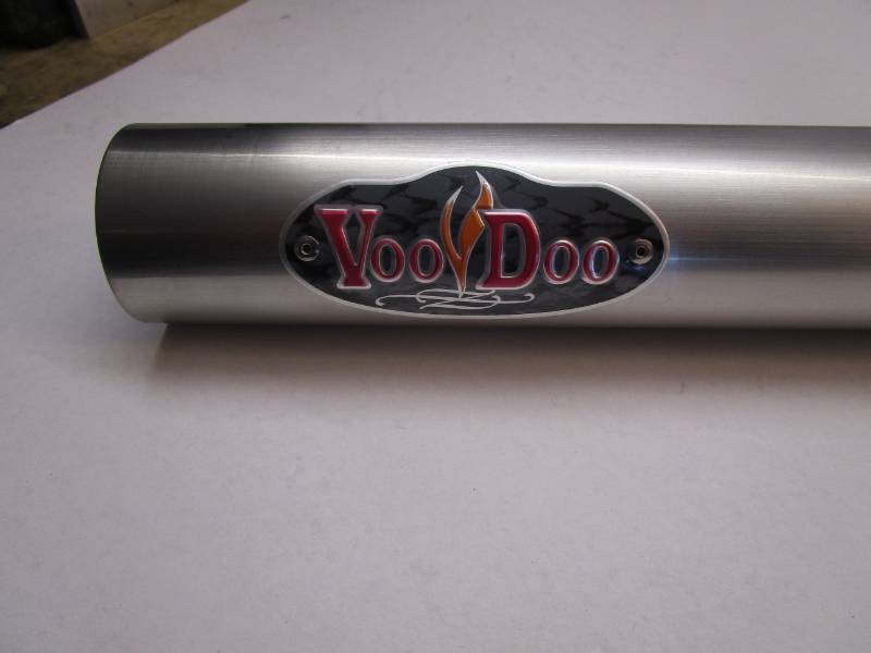 Voodoo Competition Series Pipe - Exhaust Tail Pipe 60mm ID