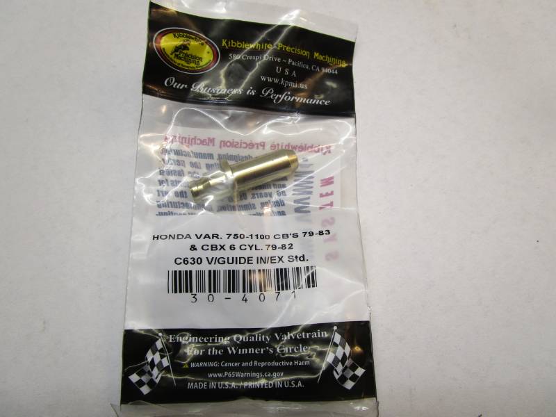 Honda CB900F CBX1000 DOHC Valve Guide  - Kibblewhite Bronze Ally Guide