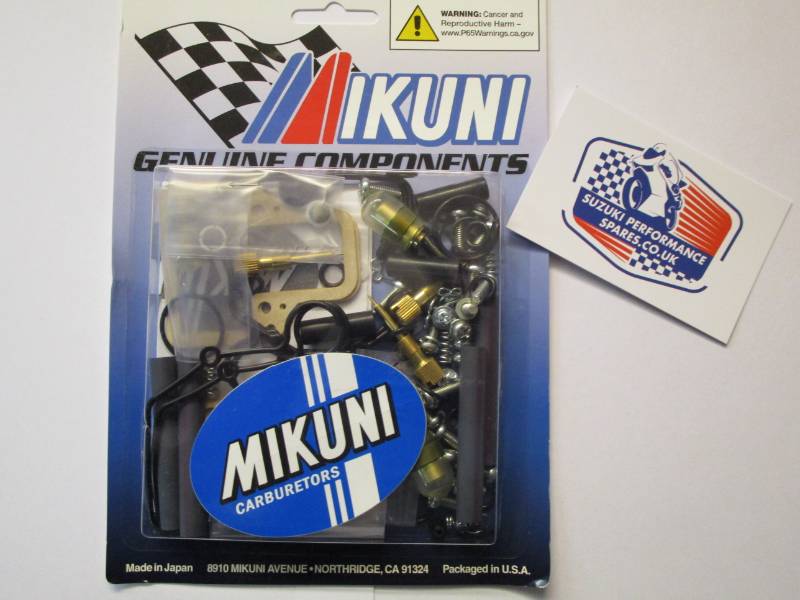 Mikuni Carburettor Rebuild Kit RS Flatslides - 4 Carb rebuild Kit 34 to 40mm RS