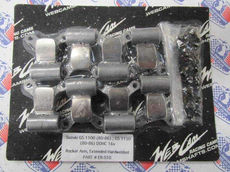 GSX1100 Hard Weld Rocker Arms Extended Pad - Web Cams Rockers Extended pad ER-S10