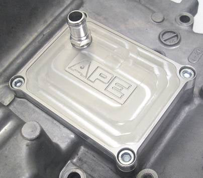 Hayabusa APE  Billet Breather Cover - Low Level Single Vent GSX1300R.