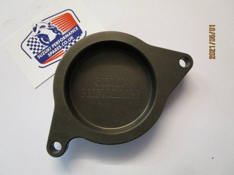 SPS Billet Alternator Block Off Plate - GSXR750 85-91