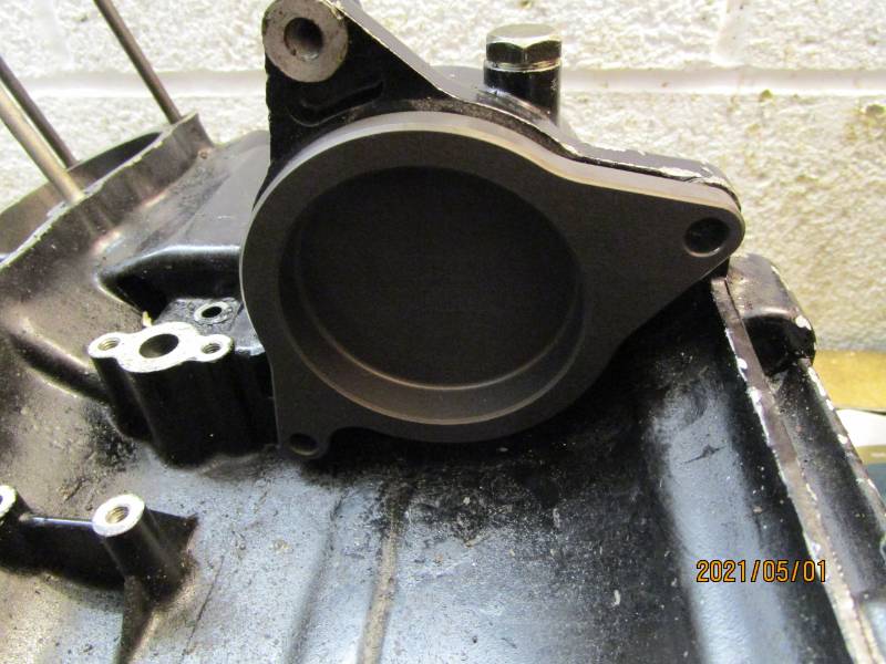 SPS Billet Alternator Block Off Plate - GSXR750 85-91