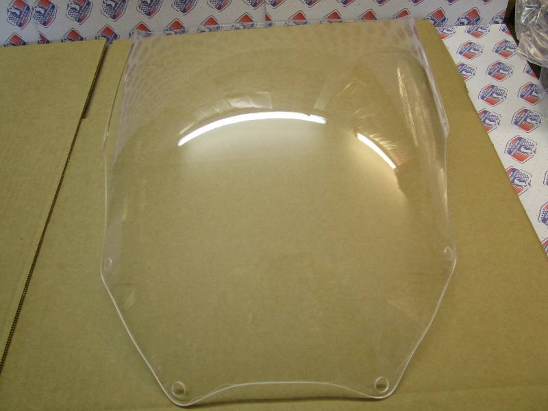 Kawasaki ZXR400 L 91- Clear Screen - UK Made Replacement Screen