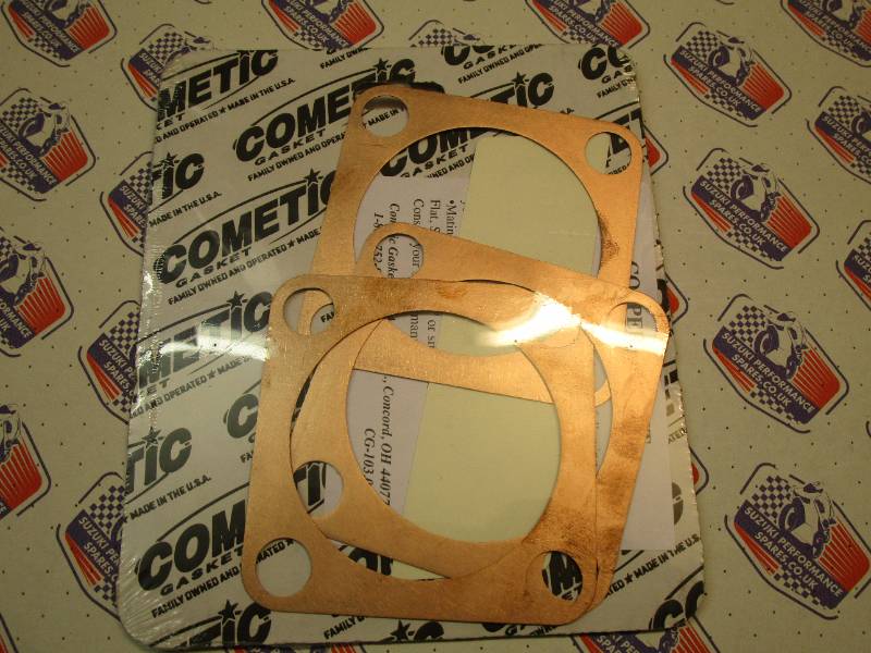 Kawasaki KH750 H2 Cometic Head Gaskets - C8547 73.5mm Copper 20 thou.