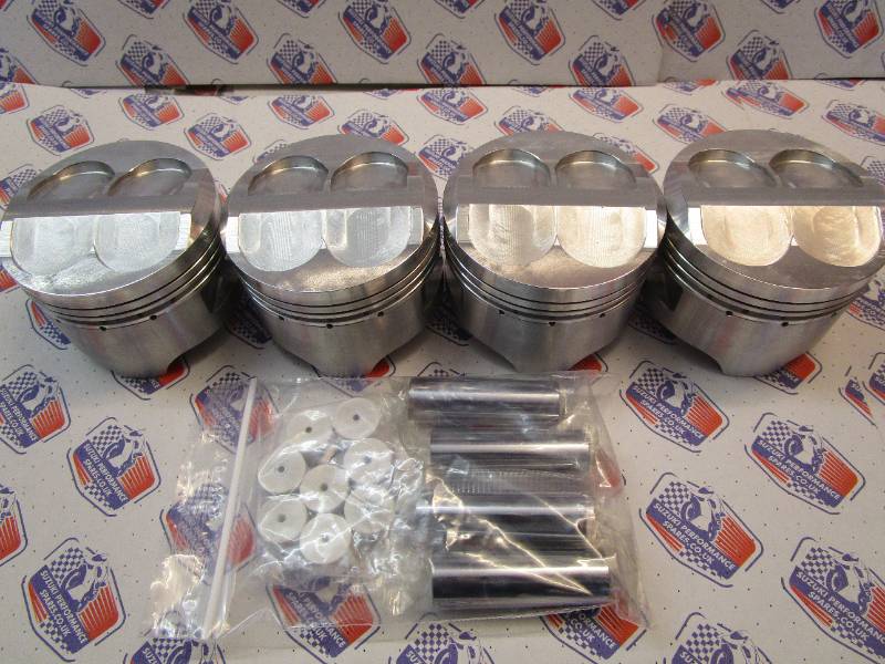 Suzuki GSX1100 85mm Pro Mod Pistons - MTC 4v Pro Mod Pistons with Tool Steel pins
