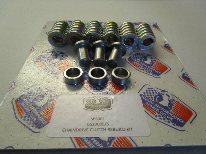 Suzuki GS1000E S  Rebuilt Clutch Basket - Modified Your Basket with SPS HD Rebuild Kit