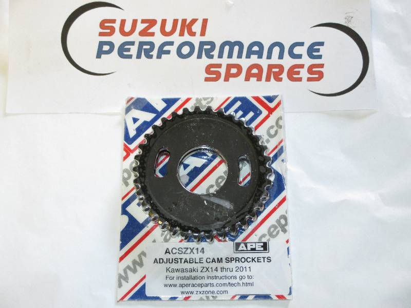 Kawasaki zx14 APE Adjustable Cam sprockets -