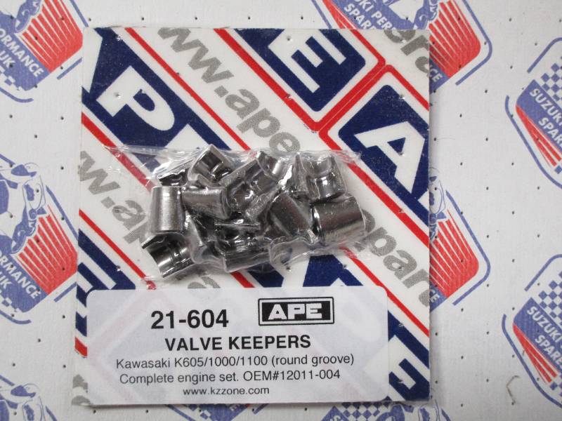 APE Z1000 Radius Groove Valve Keepers - 21-604 Set 16.Z900/1000