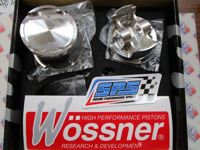 Suzuki GSX1300R Gen1 Hayabusa 99 to 07 - 85mm Wossner 13.5:1 Pistons