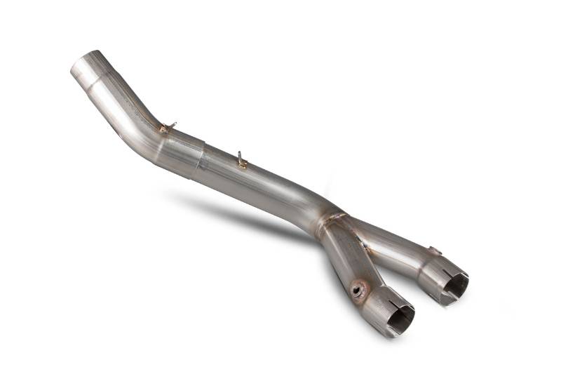 Scorpion Catalyst Removal Pipe - Stainless - Yamaha MT-10  2016-2019