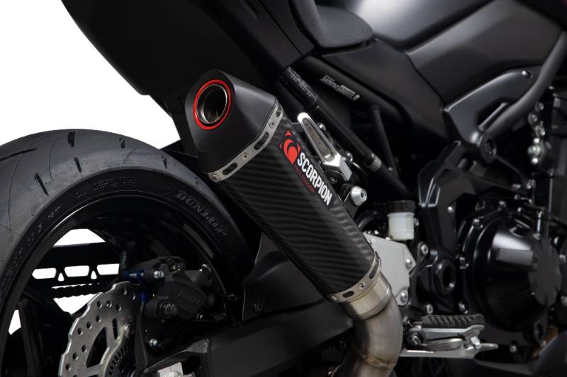 Scorpion Serket Taper Slip-on - Carbon Fibre Sleeve - Kawasaki Z900 2020  - Scorpion Serket Taper Slip-on - Carbon Fibre Sleeve