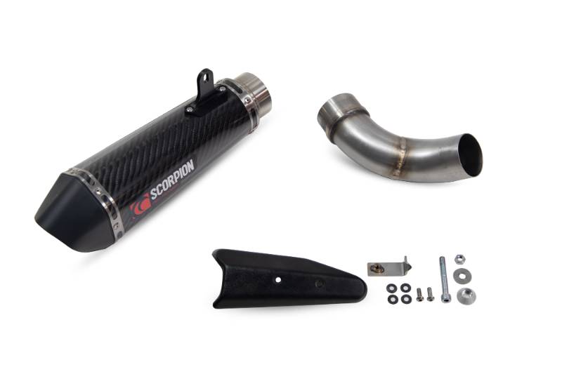 Scorpion Serket Taper Slip-on - Carbon Fibre Sleeve - Kawasaki Z900 2020  - Scorpion Serket Taper Slip-on - Carbon Fibre Sleeve