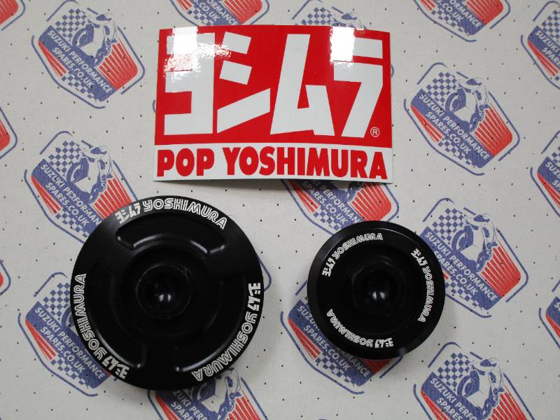Yoshimura Engine Plug Set GSXR1000 K7 onward - RH Engine Cover Plugs 229-199-0100