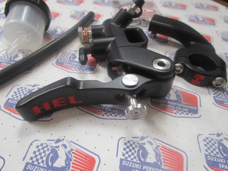 HEL Bar Mounted Solid Billet Adjustable Rear Thumb Brake - Latest Model Thumb Brake from HEL