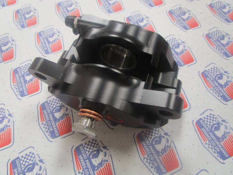 Hel 84mm Solid Billet 2 Piston Rear Caliper & Pads - Billet Black