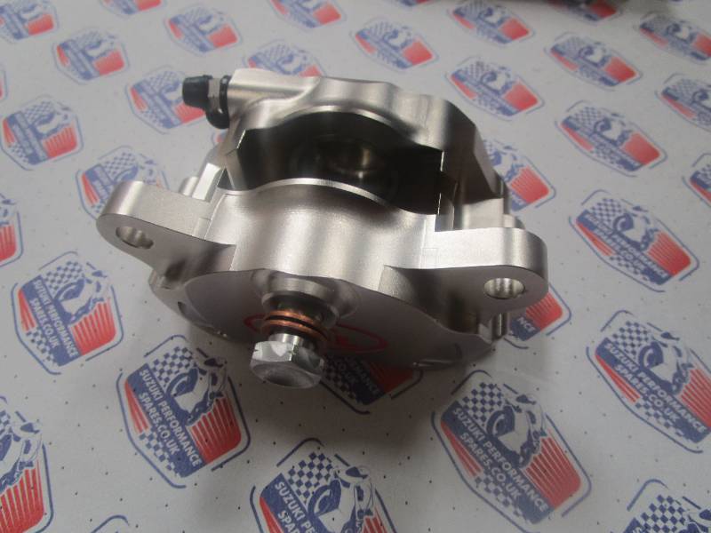 Hel 84mm Solid Billet 2 Piston Rear Caliper & Pads - Billet Nickel
