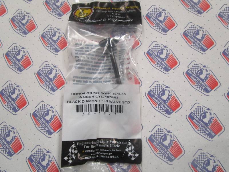 Honda CBX1000 Stainless Inlet Valves Kibblewhite - Kibblewhite .Set 12. std Size