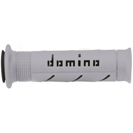 DOMINO Super Soft Road Grips - Pair - GRY/BLK - Grey/Black
