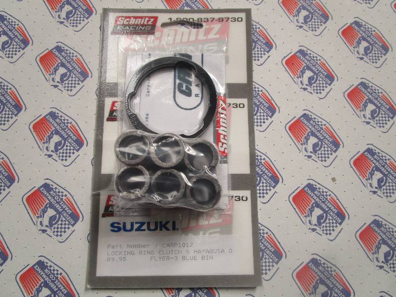 Hayabusa 08-20 Clutch Modification - Carpenter Lock Ring Kit with Springs