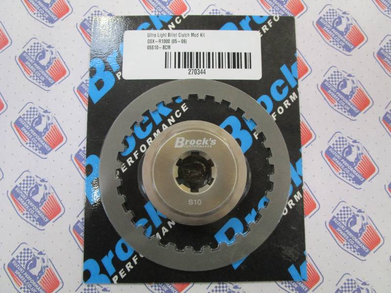 Brock's Clutch Mod GSXR1000 L2-L6 - Ultra Light Billet Clutch Mod