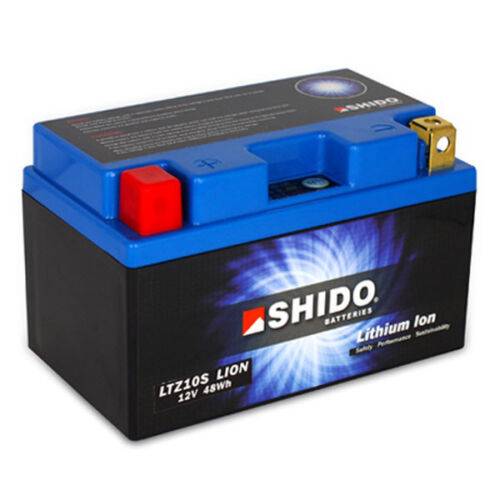 Honda NT 650 V Deauville 02>03 Shido Lithium ION Battery LTZ10S-LION - Replacement Battery LTZ10S-LION