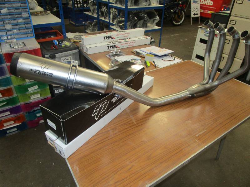 Speed Pro Cobra SPX 4-1 Race System - GSXR1100 89-92 Stainless 4-1