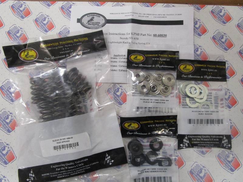 SV650 Kibblewhite Light Weight Valve Spring Kit - 60-60030