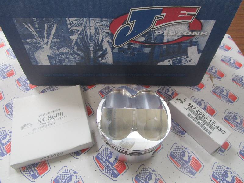 Kawasaki ZX12R 86mm HC Piston Kit - JE 192315 86mm Pistons