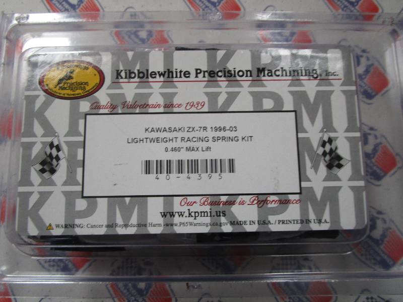Kawasaki ZX7R Kibblewhite LiteWeight Kit - Race Valve Springs and Retainers