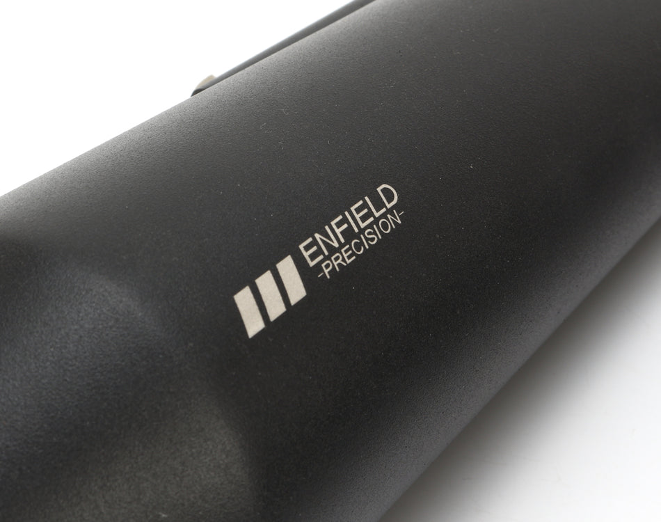 Royal Enfield 650 Interceptor / 650 Continental GT ENFIELD PRECISION 'SHORTY' Silencers - Black Satin Finish (Pair)