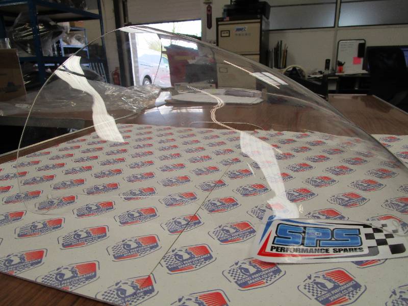 GSXR600/750 SRAD Clear Race Screen - Double Bubble Clear Race Screen