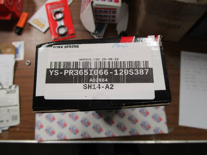 GSF1200 96-05 YSS Progressive Fork Springs - PR3651066-120S387X