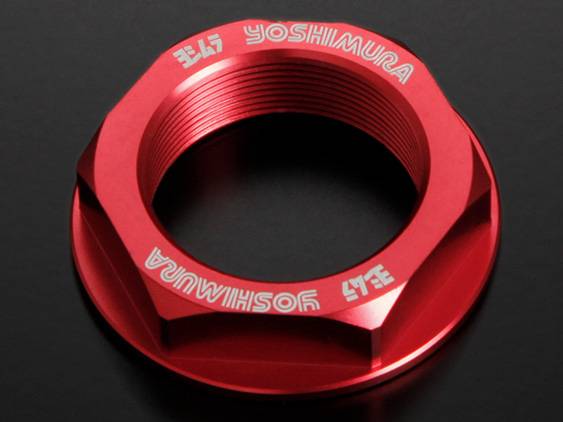 Yamaha YZF-R6 (09-18) Yoshimura Japan Top Yoke Nut - CNC machined from high quality aluminium