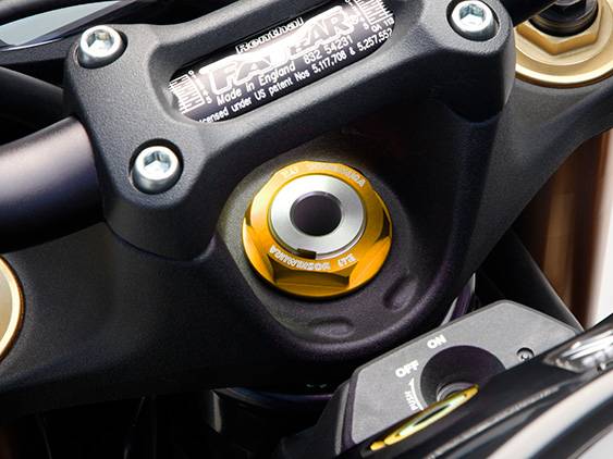 Kawasaki Ninja ZX-6R (09-12) Yoshimura Japan Top Yoke Nut - CNC