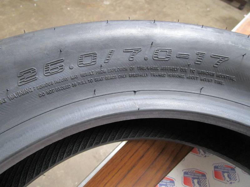 Shinko Reactor 2 7.00 x 17 slick - 7.0 x17 wrinkle wall slick