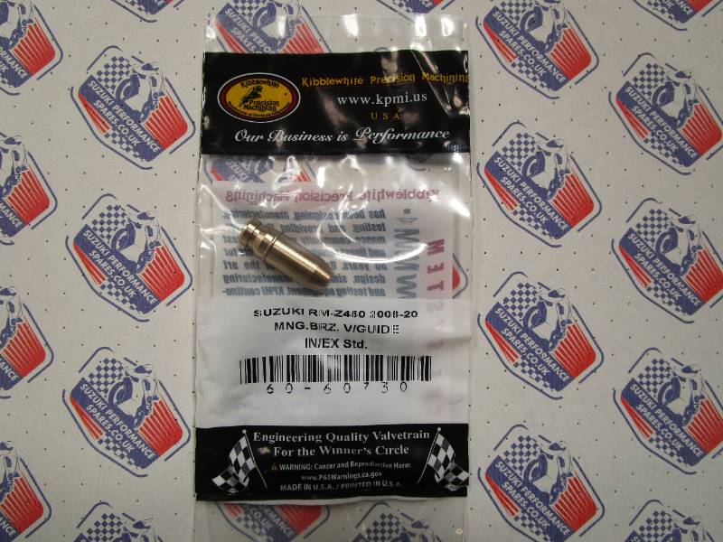 Kibblewhite RMZ450 08-20 Valve Guide - 60-60730 Bronze Aluminium Guides IN and EX