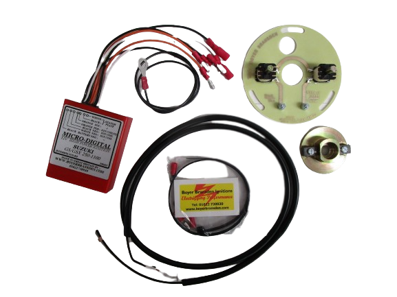 Kawasaki Z1 900 73-77 Boyer-Bransden Red Box Ignition System - MICRO DIGITAL Ignition Kit