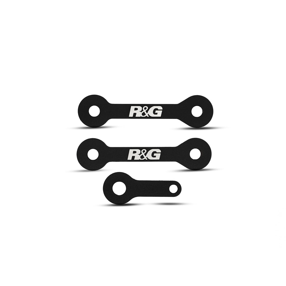 R&G Rear Foot Rest Blanking Plate for Suzuki GSX-8S '23- / GSX-8R '23- (Pair)