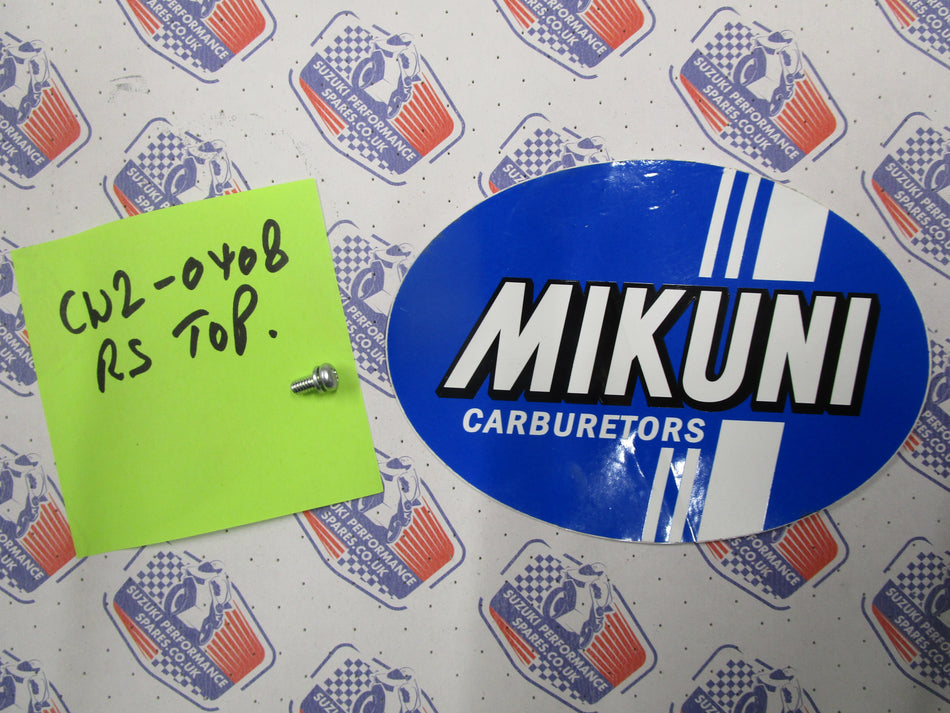 Mikuni RS Flatslide Top Cover Screw CW2=0408