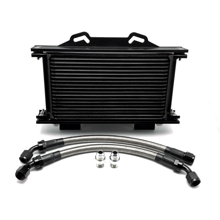 Suzuki GSF1200 96-00 Oil Cooler Kit - SPS HEL Performance Oil Cooler ,lines and Brackets