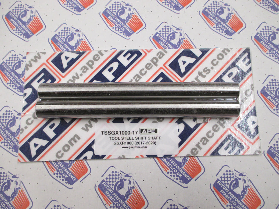 GSXR1000L7 onwards Shift Shafts  APE Tool Steel TSSGX1000-17