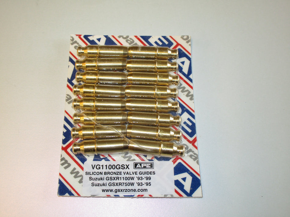 Suzuki GSXR1100 W 93-98 APE Valve Guides - Set 16,Bronze ally Performance Valve guides