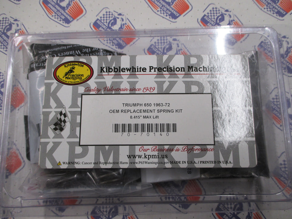 Triumph 650 Twin 66-72 Kibblewhite OEM replacment Valve Spring Kit 70-70140