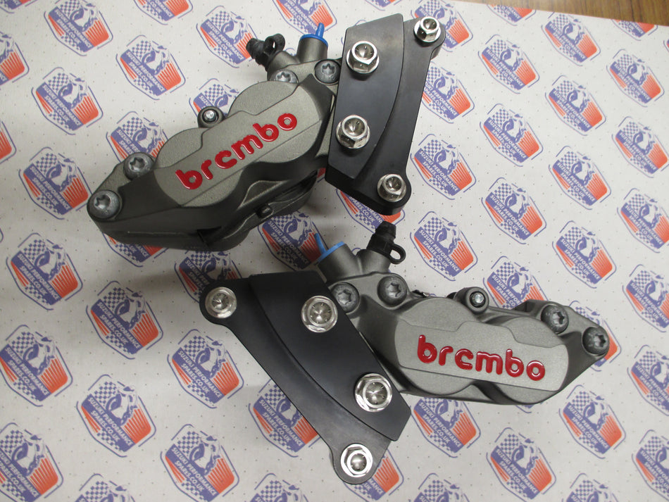 Kawasaki ZX12R  Brembo Caliper Conversion Kit - Brembo P4 30/34 Forged Calipers and Adaptors