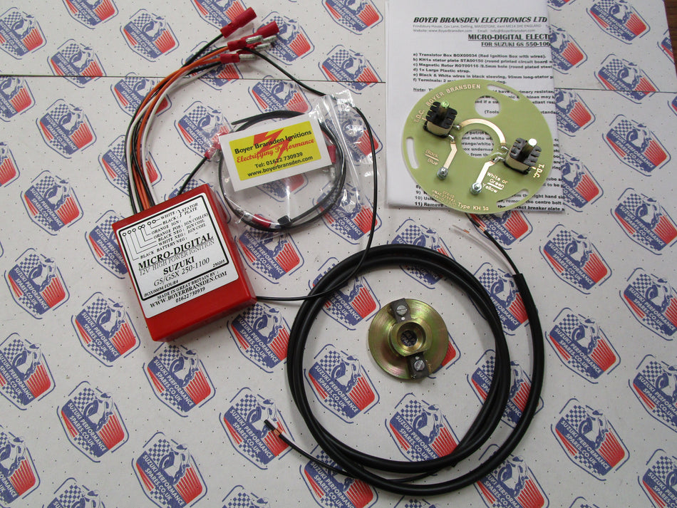 Honda CB500/550 Boyer-Bransden Red Box Ignition System - MICRO DIGITAL