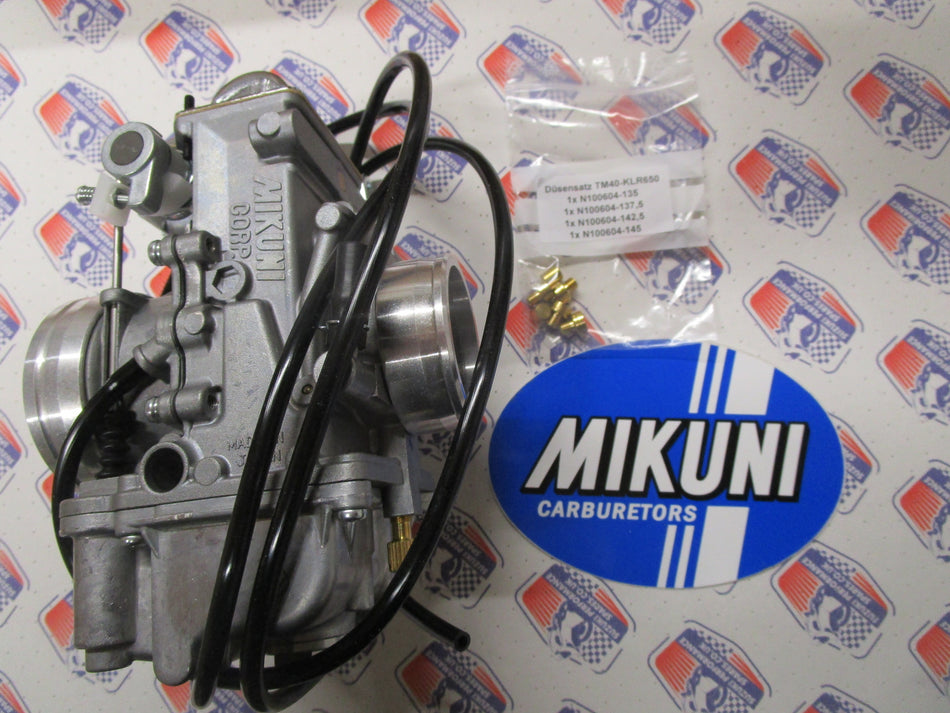 Mikuni TM40 Kawasaki KLR650 TM Series Flatslide Carburettor