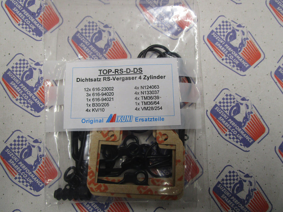 Mikuni RS 34 to 40mm  Replacement Gasket Set